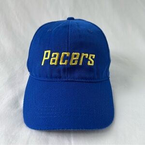 Vintage Indiana Pacers Lucas Oil Blue Hat Cap NBA Basketball One Size Fits Most